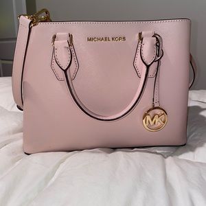 Michael Kors Soft Pink Medium Satchel Purse